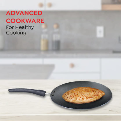 Prestige Omega Deluxe Aluminium Non-stick Coating Concave Tawa - 2