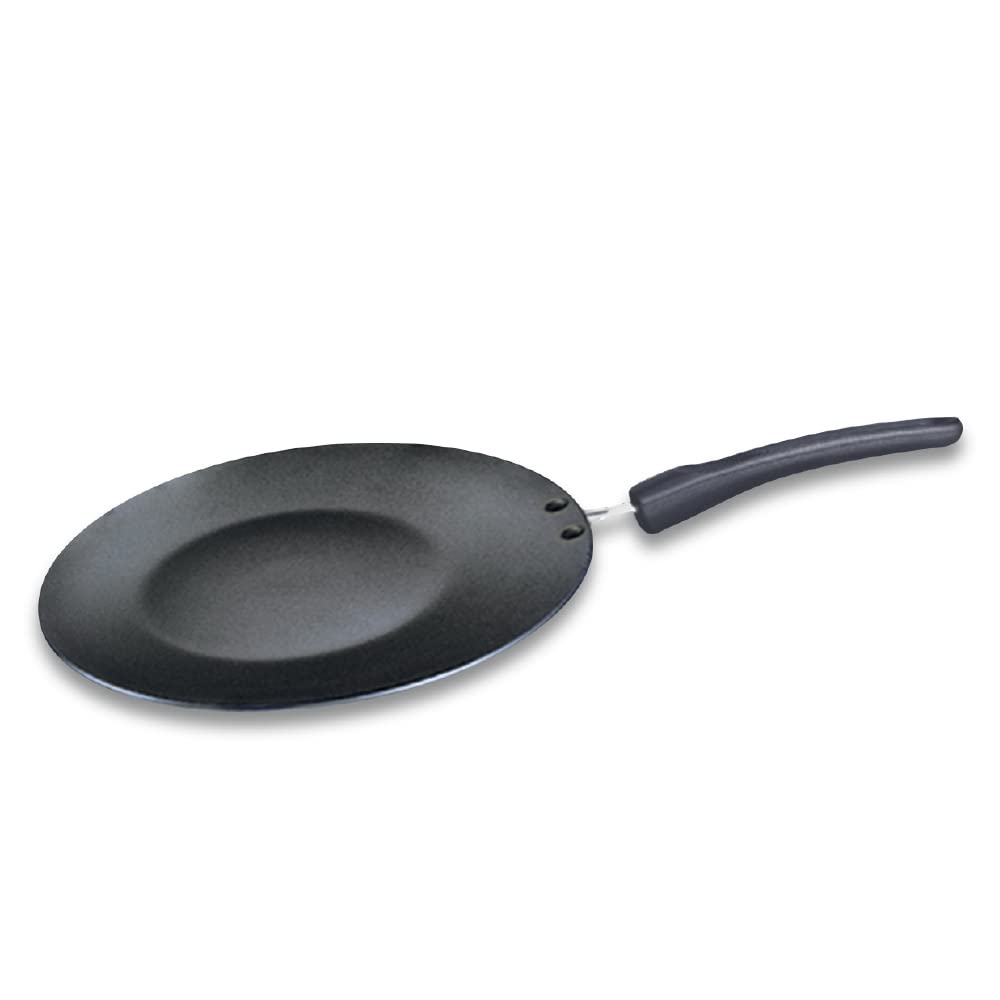 Prestige Omega Deluxe Aluminium Non-stick Coating Concave Tawa - 1