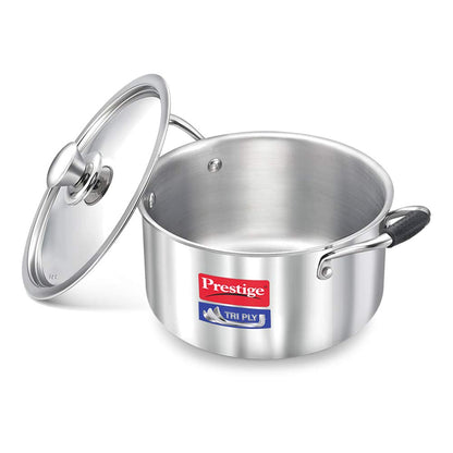 Prestige Tri Ply Casserole Dia 240 MM - PR36808