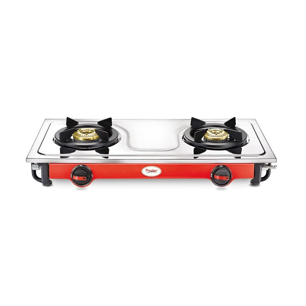 Prestige Sleek Stainless Steel 2 Burners L.P Gas Stove - 40096 - 1