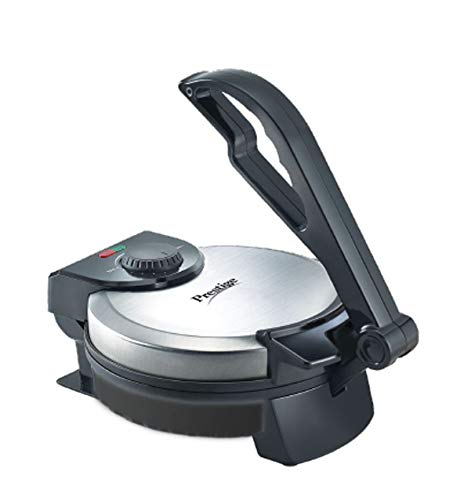 Prestige PRM 2.0 1200-Watt Roti Maker with Demo CD (Silver / Black)