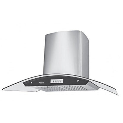 Prestige GKH 900 CS Curved Glass Kitchen Hood Chimney | 850 m³/hr | Silver