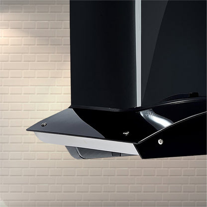 Prestige 600 CB - Plus Auto Clean Kitchen Hood Chimney with 2 Baffle Filters | 1000 m3/hr | Black