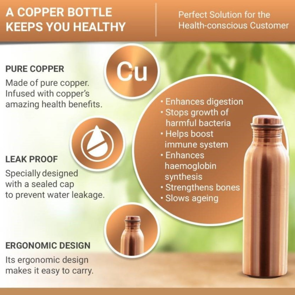 Prestige Tattva Copper Bottle TCB 04 - 4