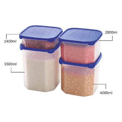 Cello Modustore Square Plastic Storage Container - 13