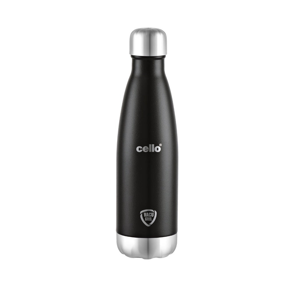 Cello Duro Swift Tuff Steel Water Bottle with Durable DTP Coating - 1