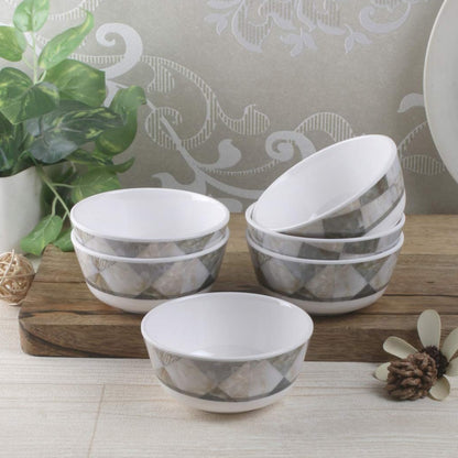 Milton Melamine Square Round 31 Pcs Dinner Set - 11