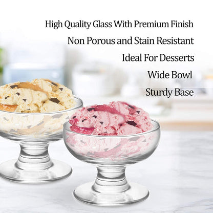 Treo Claire 165 ML Glass Bowl - 4