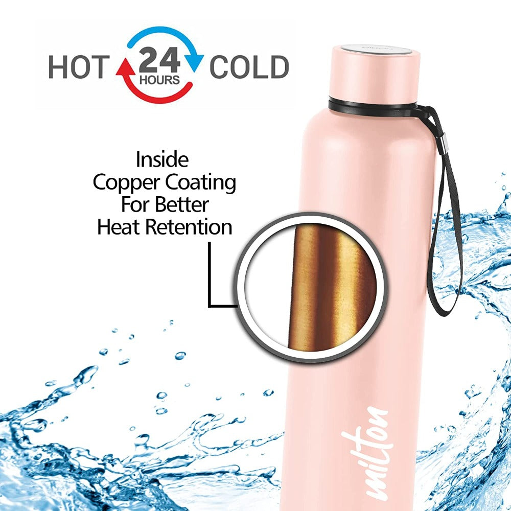 Milton copper coated water bottle fashion