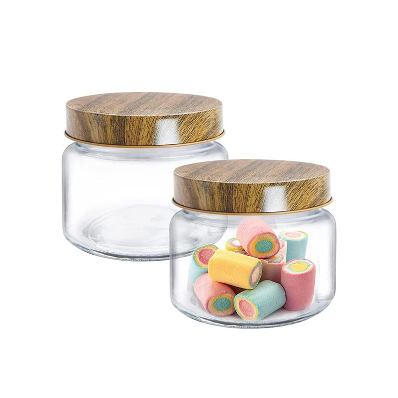 Buy Borosilicate Glass Round Jar & Set - Treo by Milton