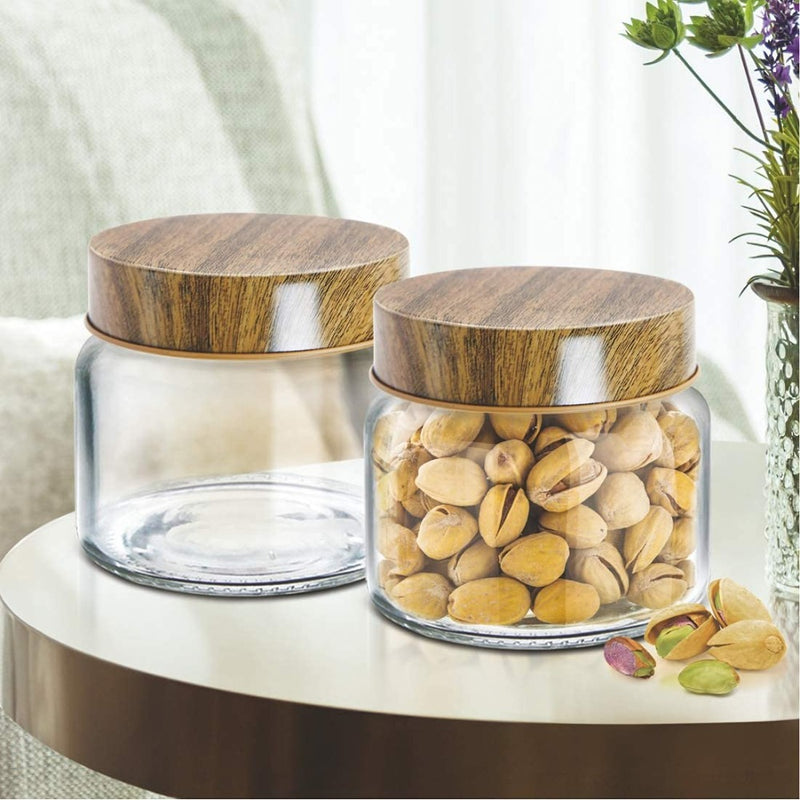 Buy Borosilicate Glass Round Jar & Set - Treo by Milton