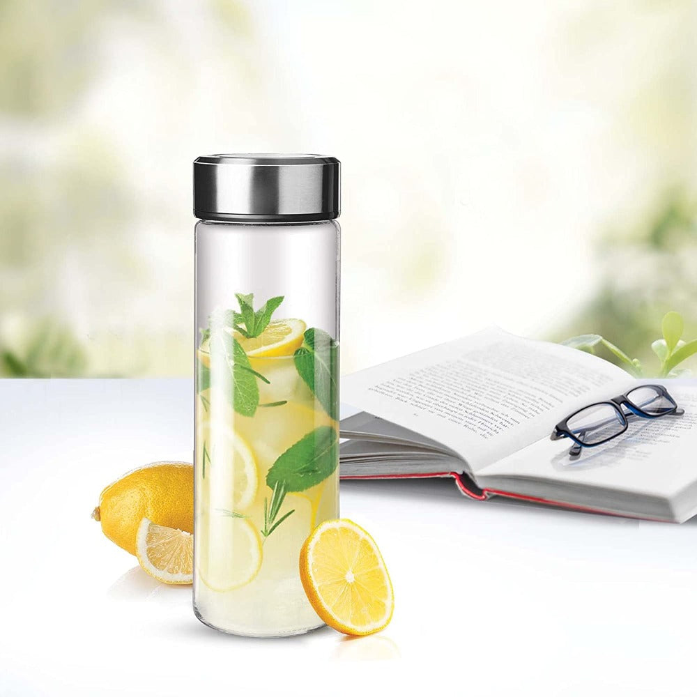 Treo Borosilicate Crysta Glass Bottle - 5