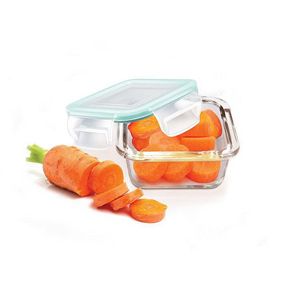 Treo High Borosilicate Clip Fresh Square Container - 160 ml - 3