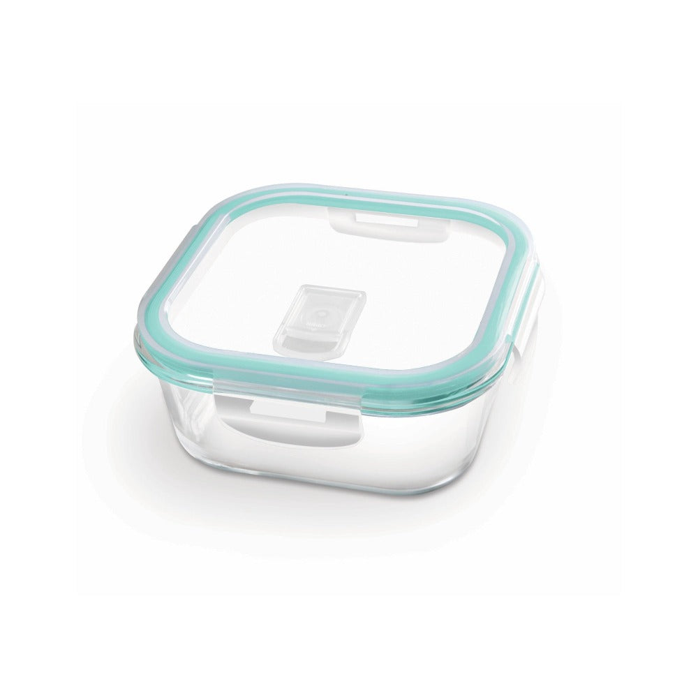 Treo High Borosilicate Clip Fresh Square Container - 800 ml - 8