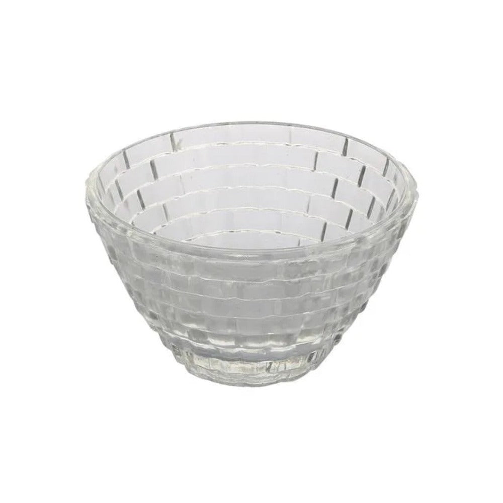 RasoiShop GGI Daisy Diamond Glass Bowl set - 1