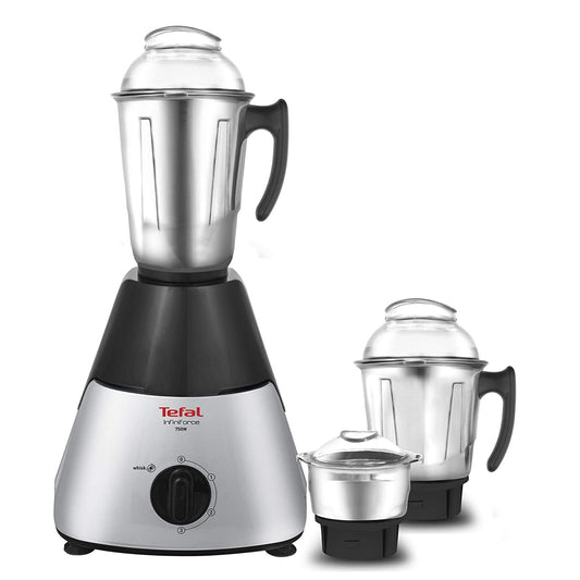 Tefal Infiniforce 750-Watt Mixer Grinder with 3 Jars