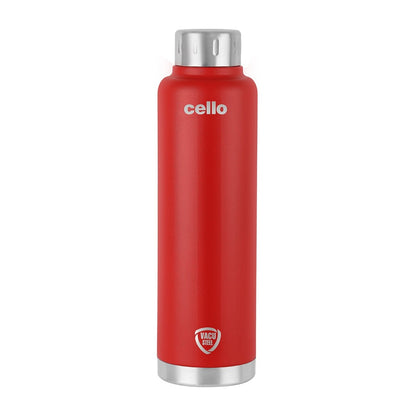 Cello Duro Top Tuff Steel Water Bottle with Durable DTP Coating - 15
