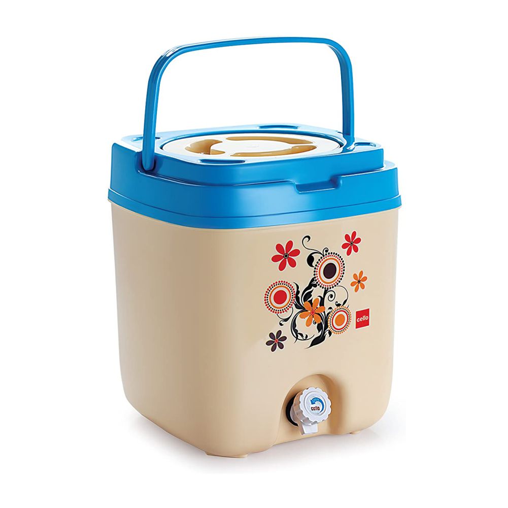 Cello Cool Trac Plastic Insulated Water Jug - Blue - 20 Litre - 4