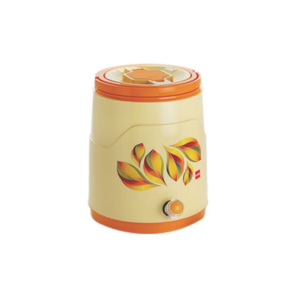 Cello Fountain Plastic Insulated Water Jug - Orange - 5 Litre - 1