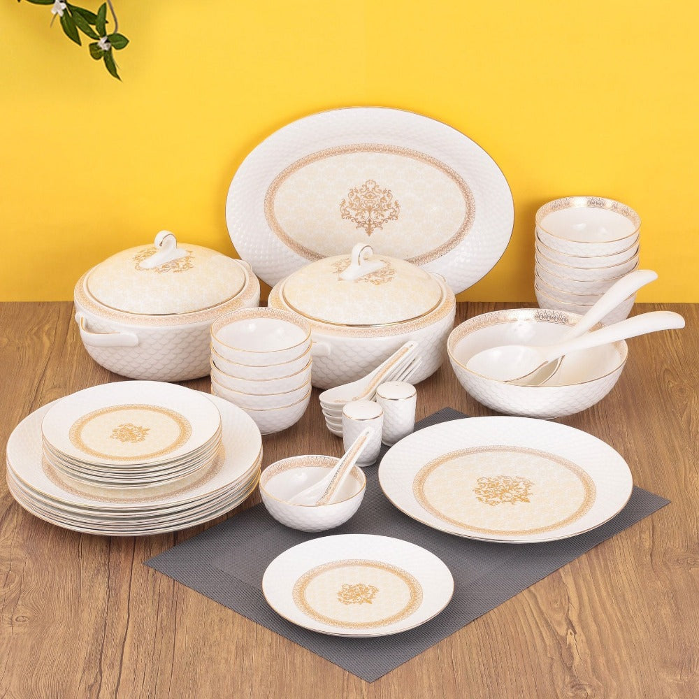 Clay Craft Ceramic Ripple Dinner Set - 1