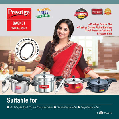 Prestige Deluxe Stainless Steel Senior Pressure Cooker Gasket - PR60407 - 4