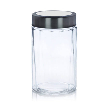 Yera  X-Series KPM Glass Storage Jar With Steel Lid