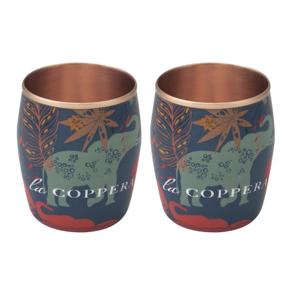 Lacoppera Cooler Texture Copper 250 ML Tumblers - LH-4001-T1-01 - 3