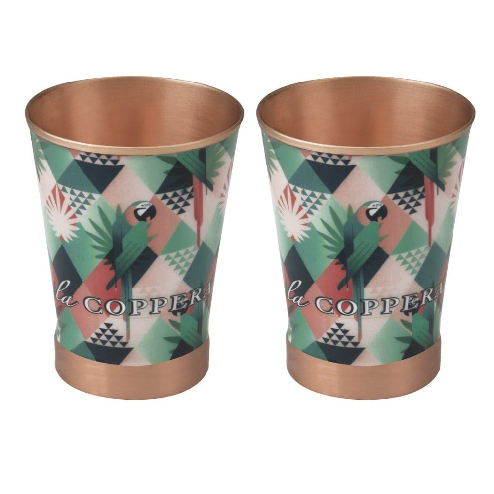 Lacoppera Copper Rock Texture 250 ML Tumblers - LH-4003-T1-02- 5