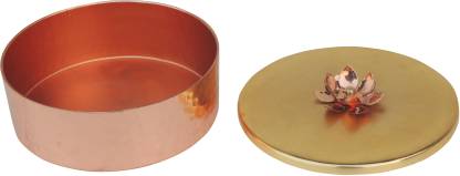 LaCoppera_Hammered_Copper_Decorative_Flat_Container_T200H2_La014-2