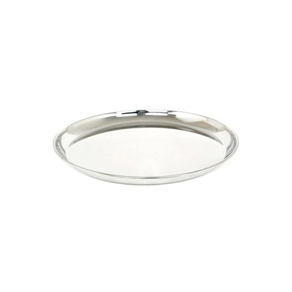 Mirror Stainless Steel Kanchan Bogi Plate - 6