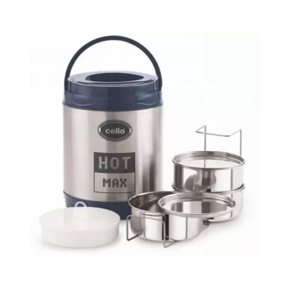 Cello Stainless Steel Insulated Hot Max Lunch Box - 5