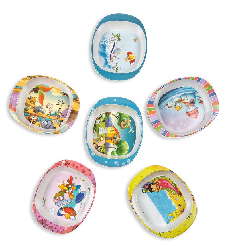 Recon Melamine 200 ML Kids Bowls - Set of 6