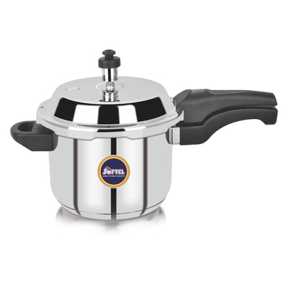 Softel 3 Litre Stainless Steel Pressure Cooker - 1