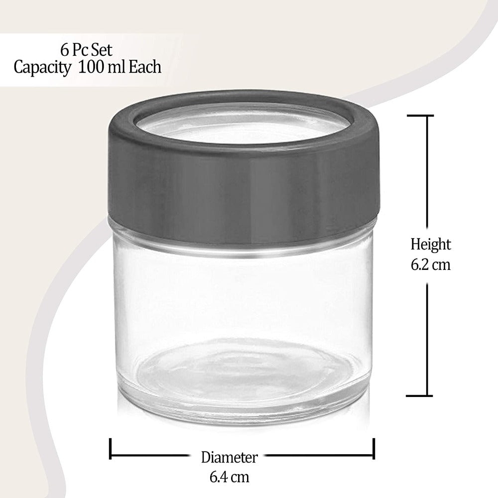 Treo Alfy 100 ML Glass Storage Jar - 9