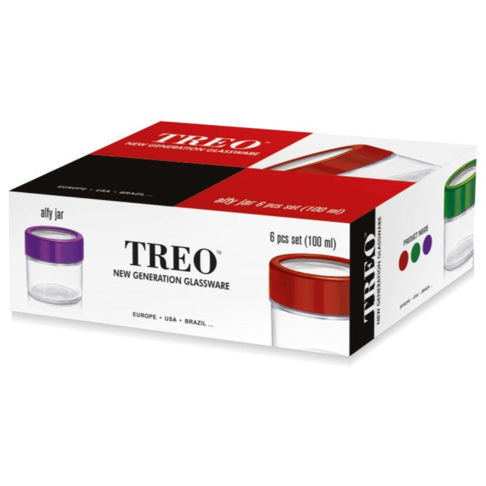 Treo Alfy 100 ML Glass Storage Jar - 9