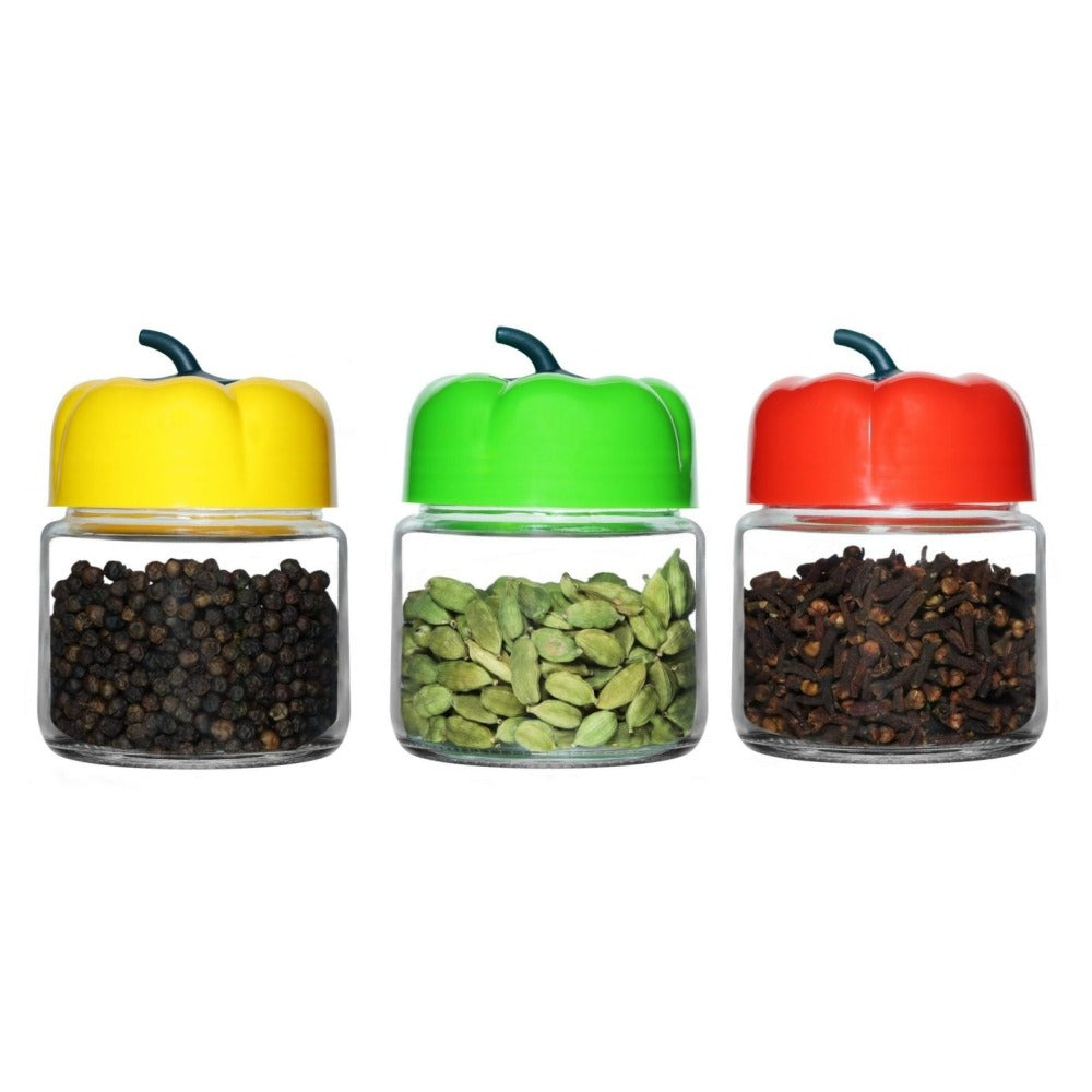 Yera Sweet Pepper Jars | Set of 3 pcs  | 280 ml on www.rasoishop.com