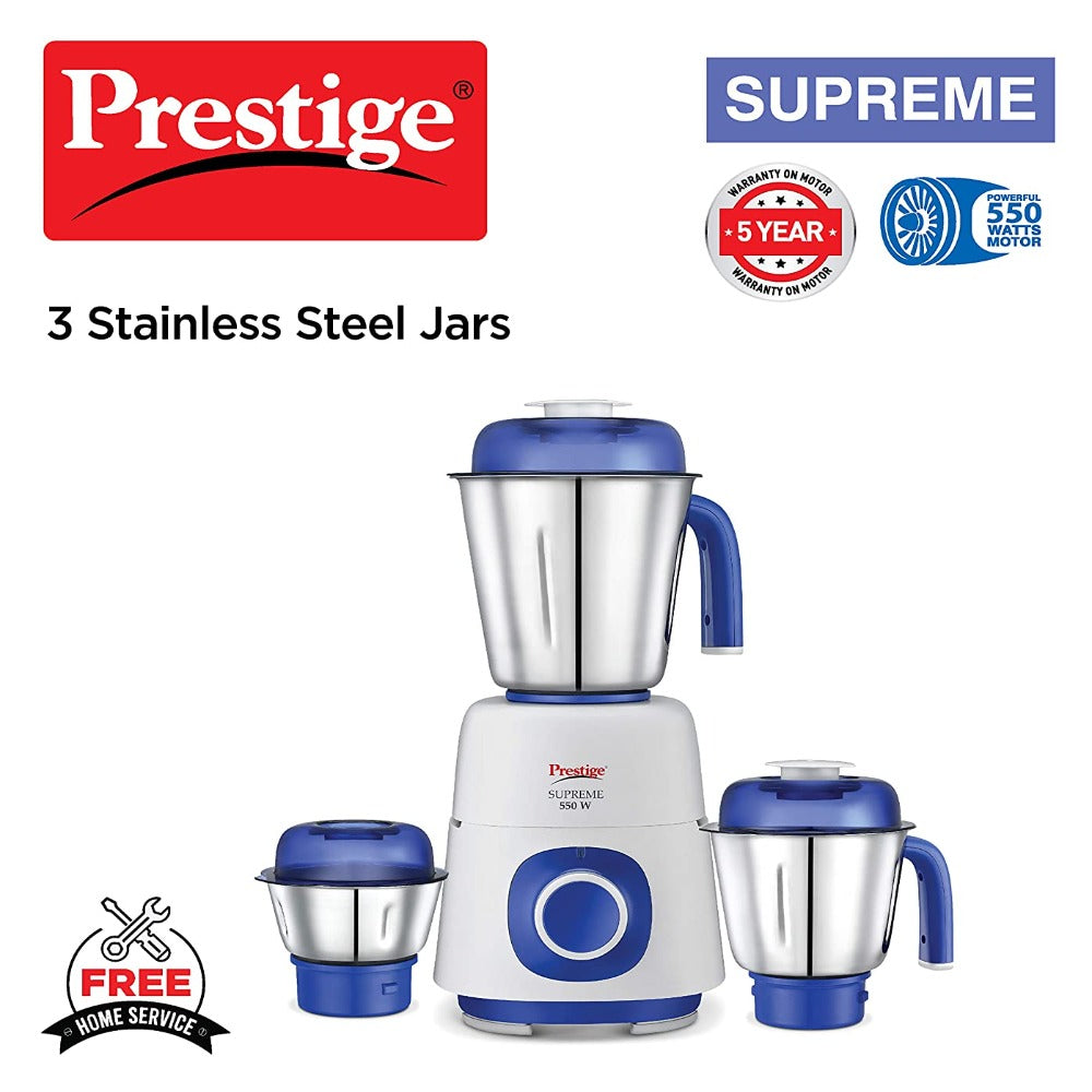 Prestige Supreme 550 W Mixer Grinder - 2