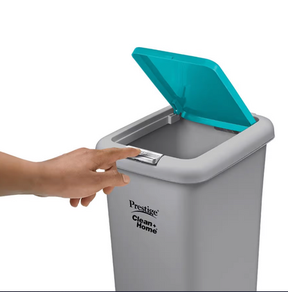 Prestige Clean Home Plastic Flip Bin Dual 20 Litres - 49039 - 2