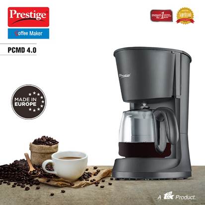 Red Prestige Microwave Coffee Maker PMCM 1.0