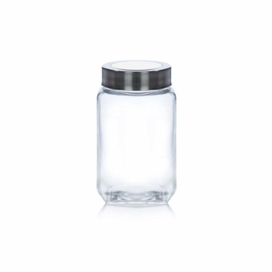 YERA X-Series KSM 800 ML Glass Storage Jar With Lid - 1